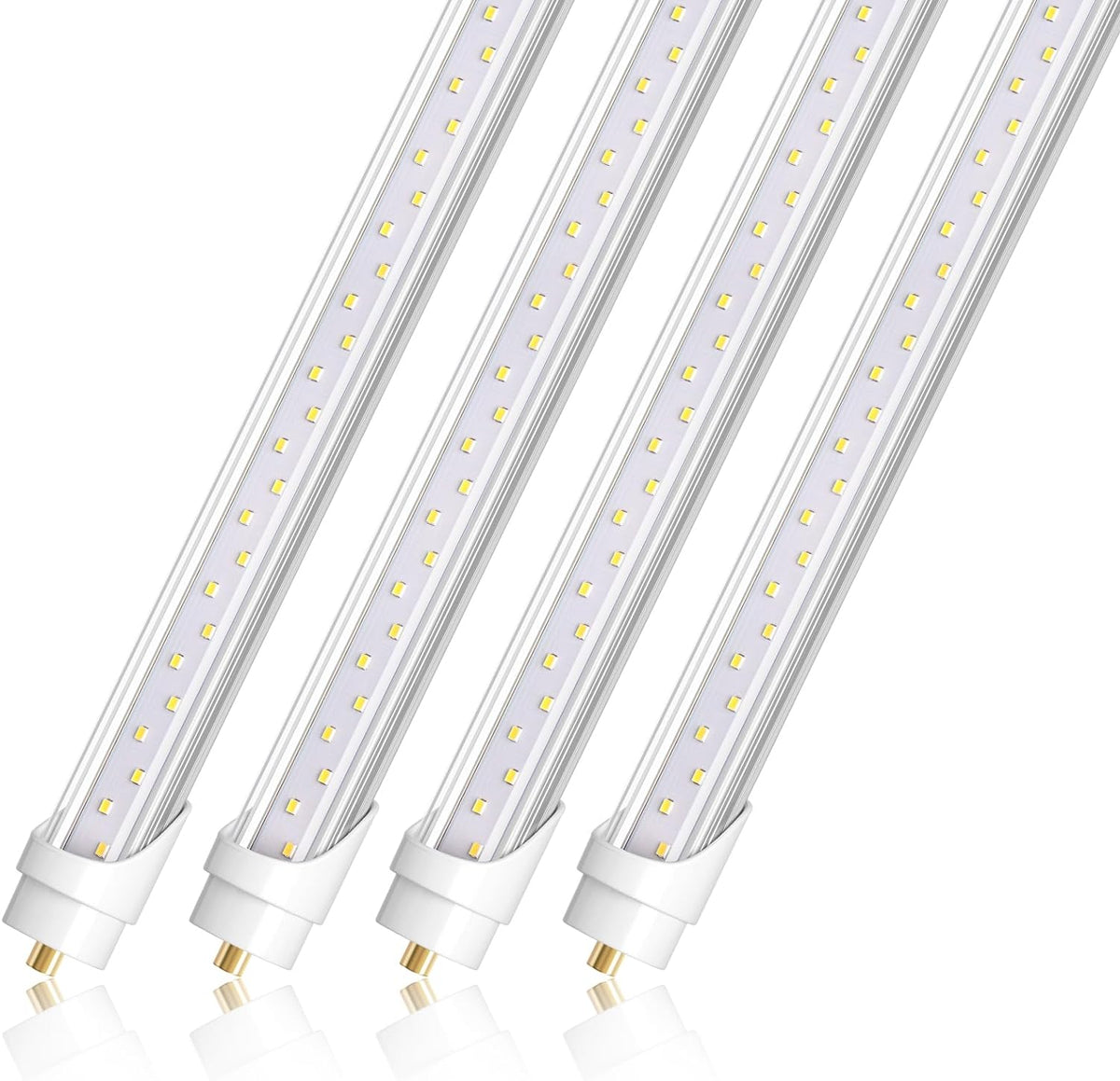 Barrina 8ft LED Bulb, 44W 5500LM 6500K, T8 T10 T12 LED Bulb, FA8 Single Pin