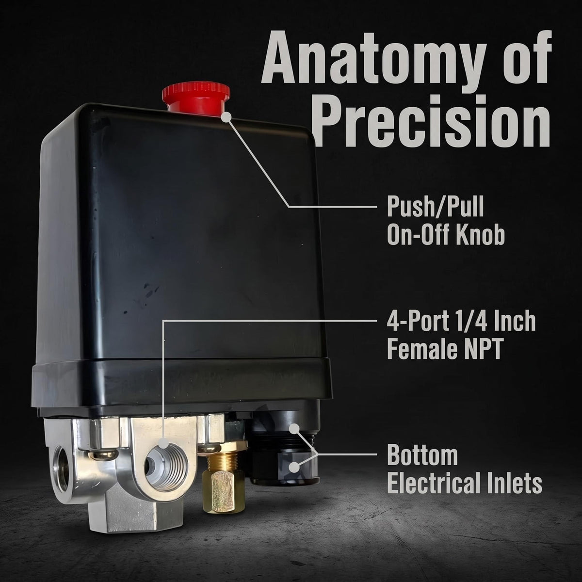 201806GS 125/95 PSI Pressure Switch Replacement