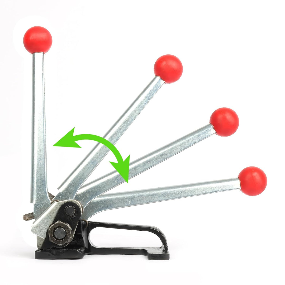 Steel Strapping Tensioner Tool Pallet Packaging Strapping Banding Tensioner for 1/2" to 5/8" Steel Strapping