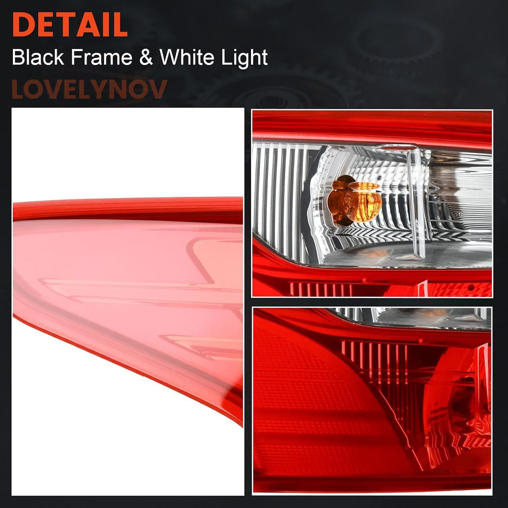 Tail Lights Outer fits 2012-2014 Ford Focus S SE SEL Titanium Sedan