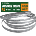 6 Pcs 30-9/16 Inch Bandsaw Blades for Milwaukee M12 Fuel Bandsaw, 14/18 TPI