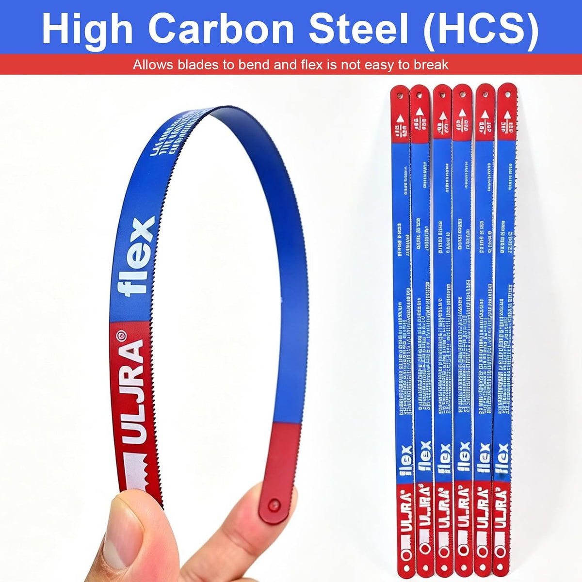 20 Pack12 Inch High Speed 24 TPI Hacksaw Blades-Carbon Strength Steel