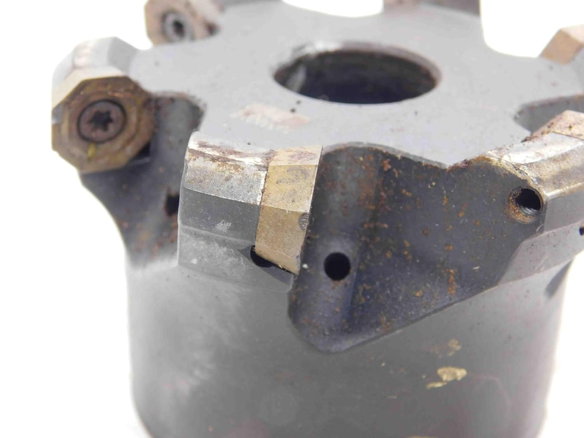 Walter 76mm O.D. COOLANT FACE Mill F2280.UB.076.Z06.03 1" Pilot Holds 6 Inserts - DM2987CT4