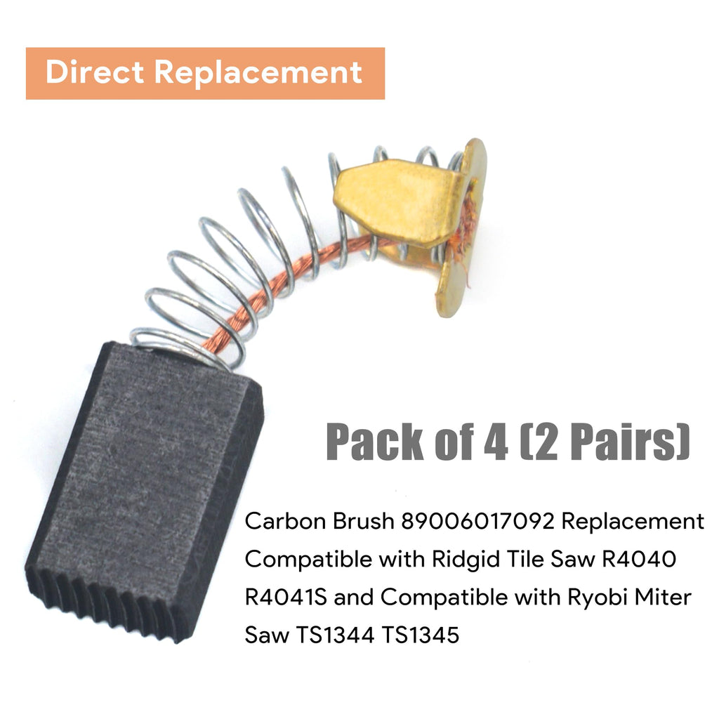 GEARLINTON 089006017092 Carbon Brush Replacement, 4 Pack