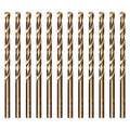 12pcs 5/32" Cobalt Jobber Drill Bit Set M35 HSS for Stainless Steel