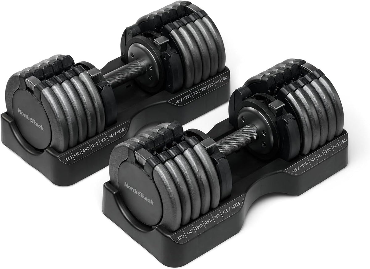 Select-a-Weight Adjustable Dumbbells