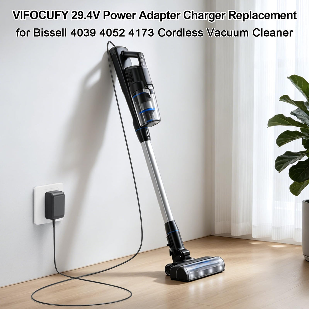 29.4V Adapter Charger for Bissell 4039 4052 4173 Cordless Vacuum Cleaner