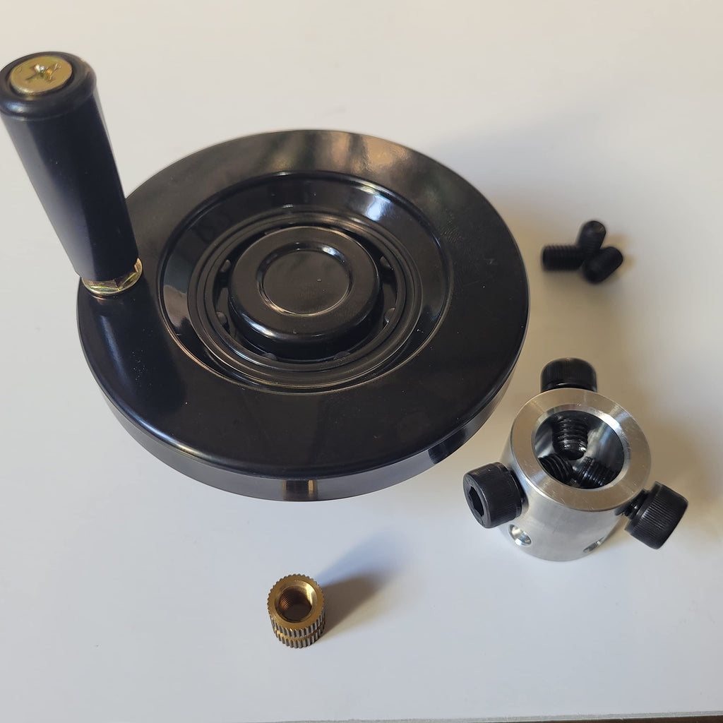 4" Ultimate Handwheel Fits 3/4" Shaft or Smaller - Table Saw, Lathe & More