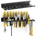 Screwdriver Organizer Wall Mount, Heavy Duty Steel, with 43 Holes