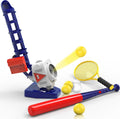 Kids Pitching Machine Toys, 2 in 1 RC Baseball Tennis Pitcher