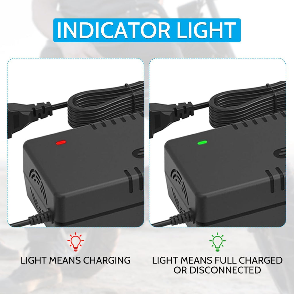 24V 5A 3-Pin Male XLR Charger for Lakematic, Pride Mobility, Jazzy Power Chair, Shoprider, Drive Medical, Golden Technologies, Rascal 200T/500T/301 PC 24BC5000TF-1, Only for Lead Acid