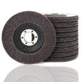 SI FANG 10 Pack Flap Discs 240 Grit, 4 1/2 x 7/8-Inch for Angle Grinder