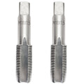 2Pcs M18x1.5 Metric Right-Hand Thread Tapping Tool, Hand Taper & Plug Tap