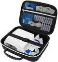 Nebulizer Bag for Smart Nebulizer,Portable Hard Case,Desktop Inhaler Nebulizer for Home Travel Use, Medicine Storage Bag for Inhaler Spacer, Masks, Asthma Accessories for Kids and Adults,Black