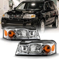 Compatible with 2006-2007 Saturn Vue Headlights Headlamps Replacement 06-07 Driver & Passenger Driver + Passenger Side