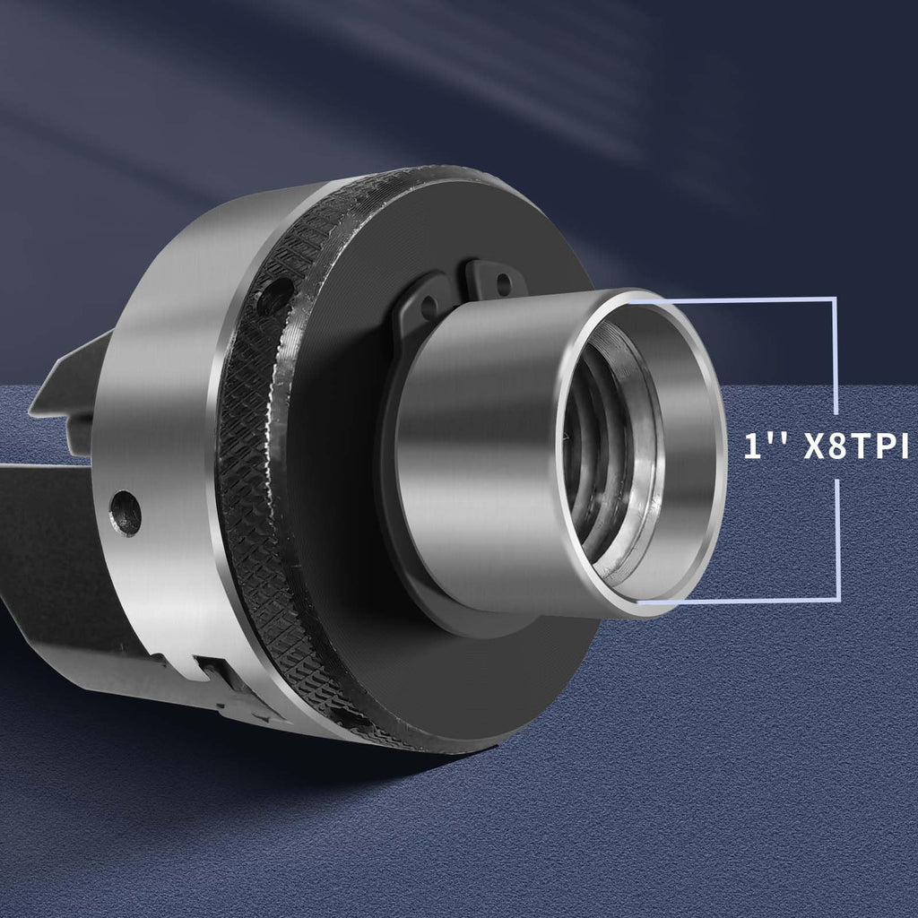 2-inch 2-Jaw Pen Drilling Wood Lathe Chuck with 1" X 8TPI Direct Thread,Dedicated Pen Drilling Lathe Chuck Chuck for Woodturning Pen Turning Lathe