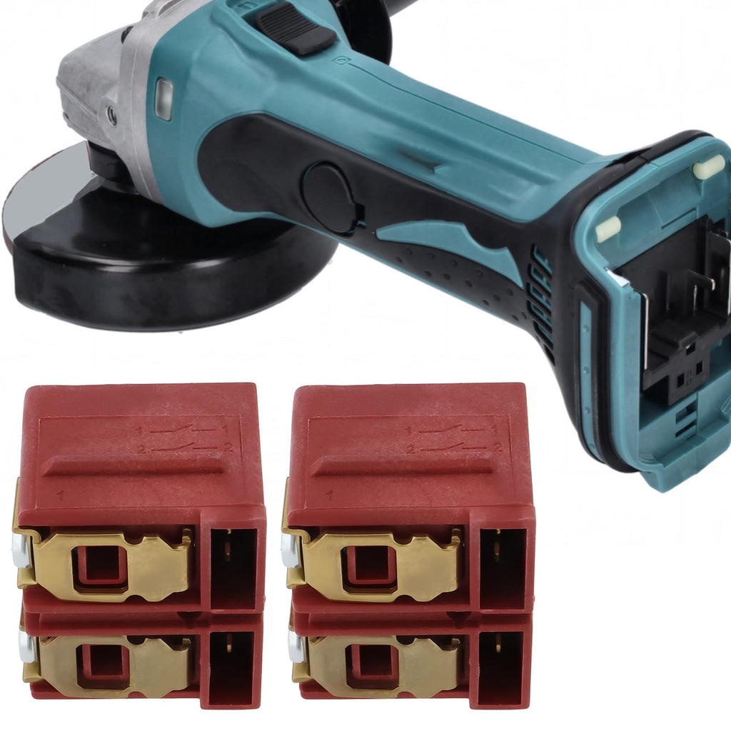 ECSiNG 2Pcs Angle Grinder Switch 650579-7 Compatible with Makita DGA452 9564PCV