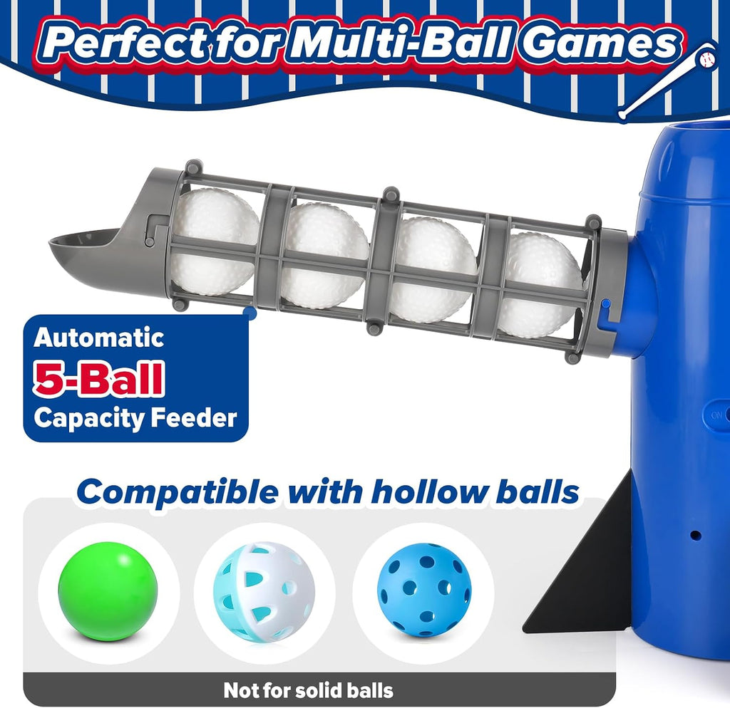 Auto Kids Baseball Pitching Machine, Automatic Baseball Launchers