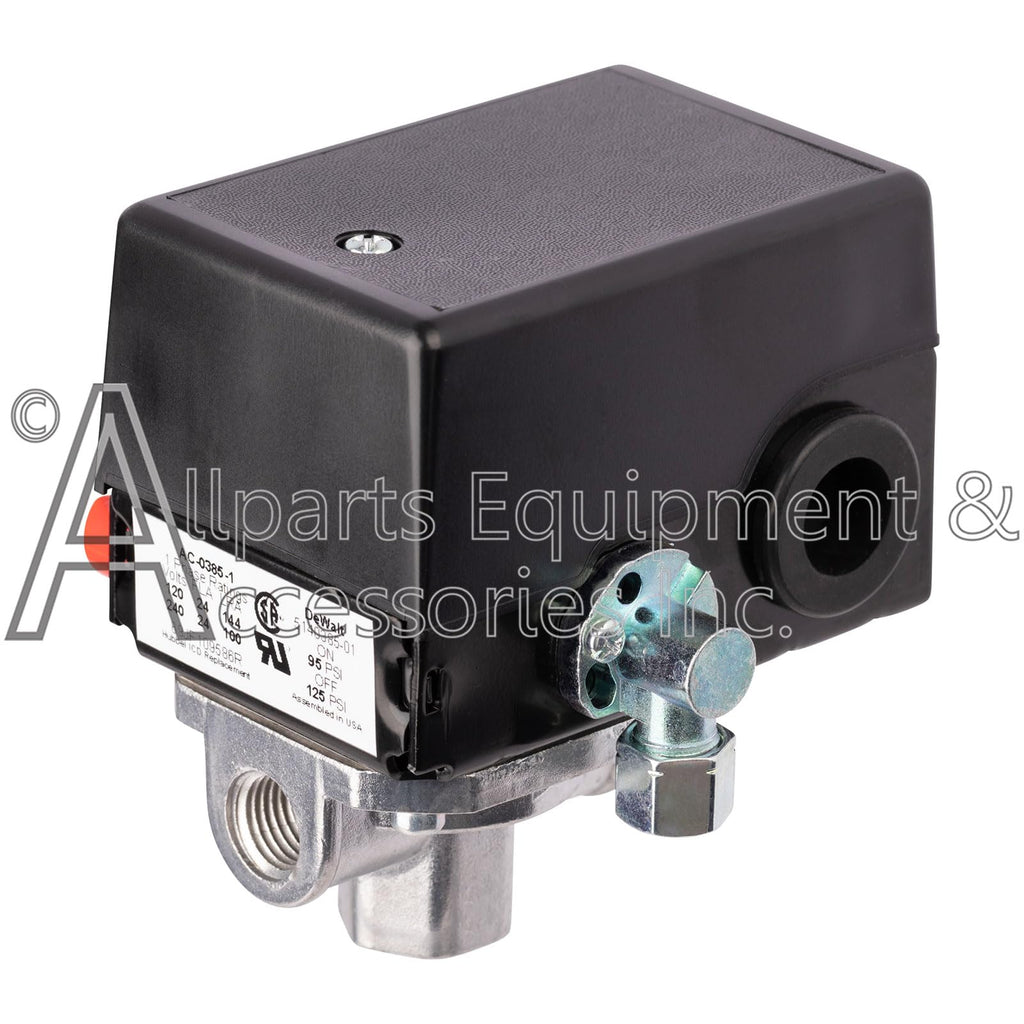 Z-AC-0385-1 Pressure Switch 4-Port 95-125 PSI 2-Pole 120-240V