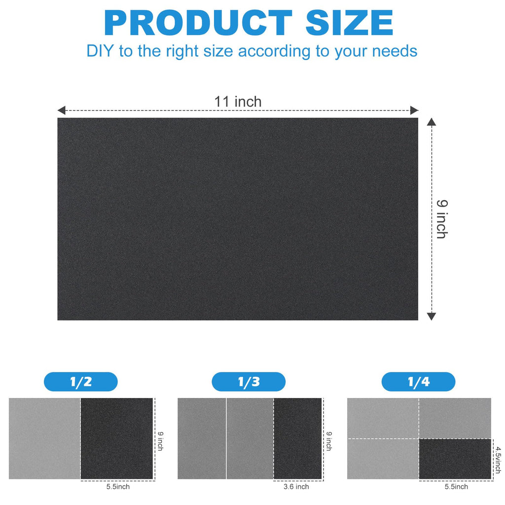 BMOTL Wet Dry Sandpaper Sheets: 400 Grit