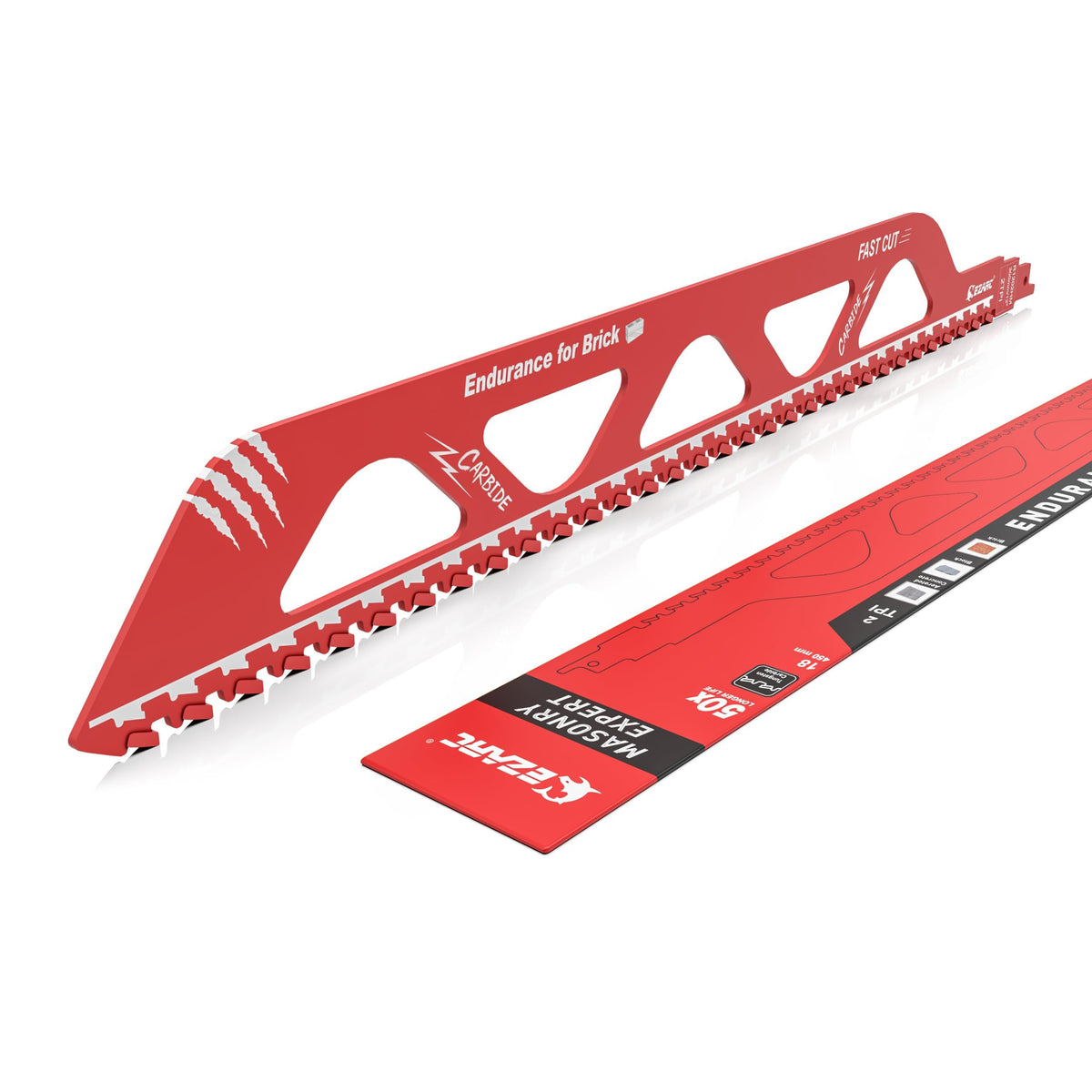 EZARC Carbide Reciprocating Saw Blade, 18-Inch, Aerated Concrete, 1-Pack