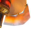 Patio Heater Reflector Shield, Heat Focusing Reflector, Outdoor Heater Reflector Shield for Patio Heater, Energy