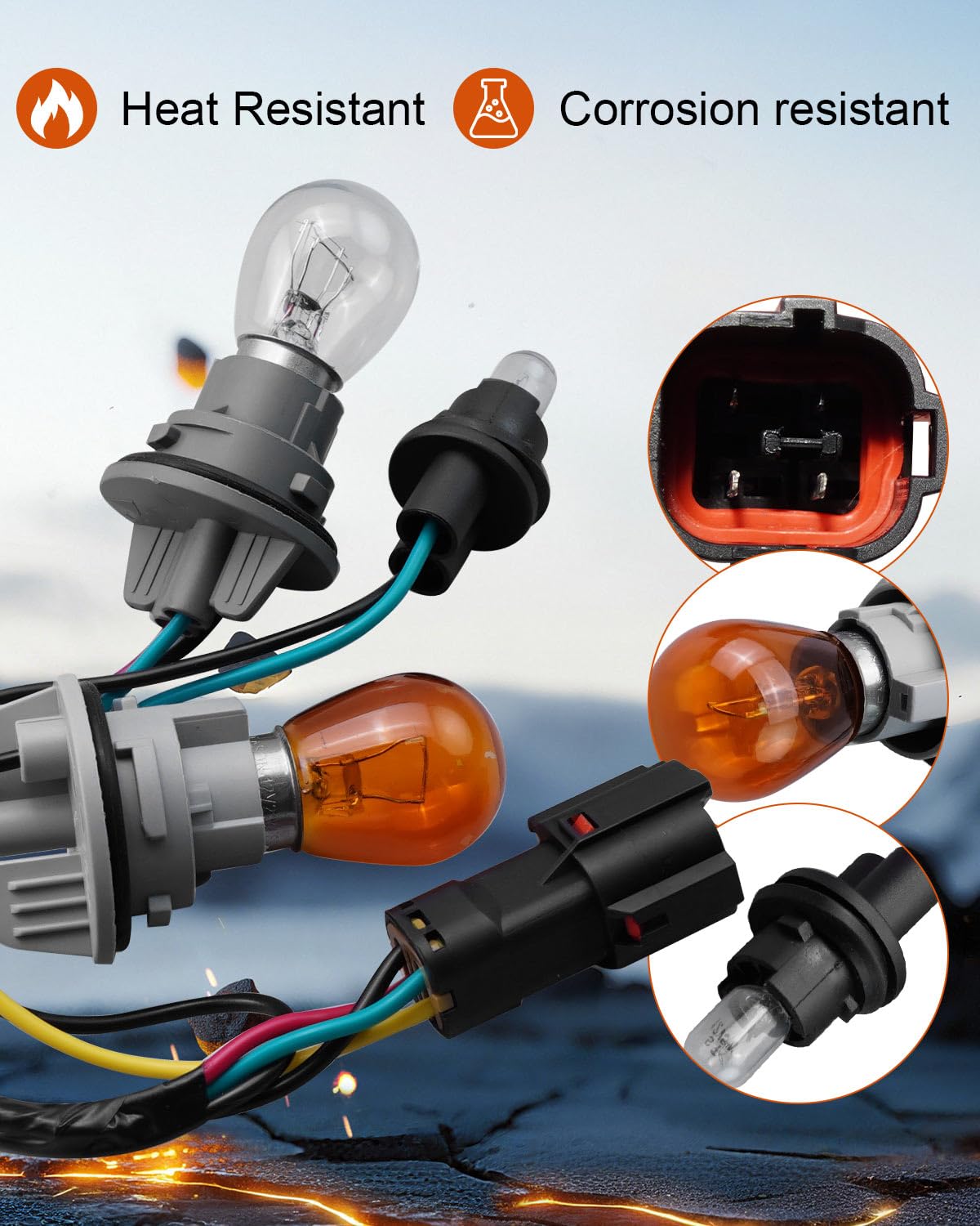 Tail Lamp Socket Wiring Harness Fit for Kia Sorento Replace 92480-C6000