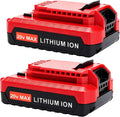 2 Packs 3600mAh PCC680L Battery Replacement for Porter Cable 20V Battery