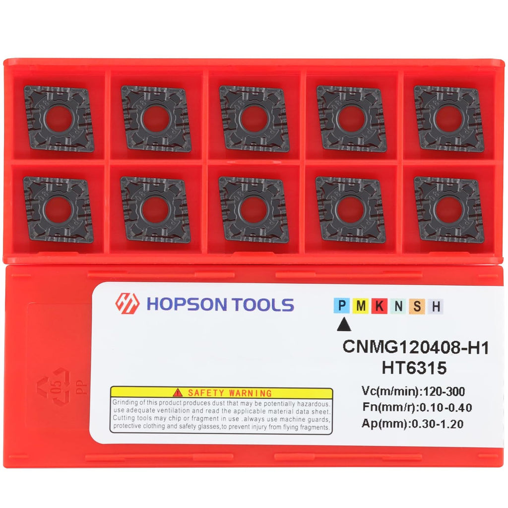 CNMG432 (CNMG120408) Turning Insert for Steel Finishing 10pcs