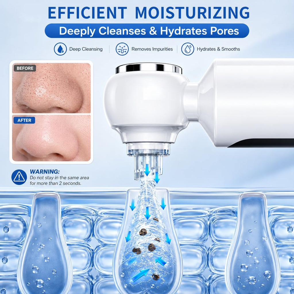 Blackhead Remover Suction Pore Vacuum Pore Hot Compress