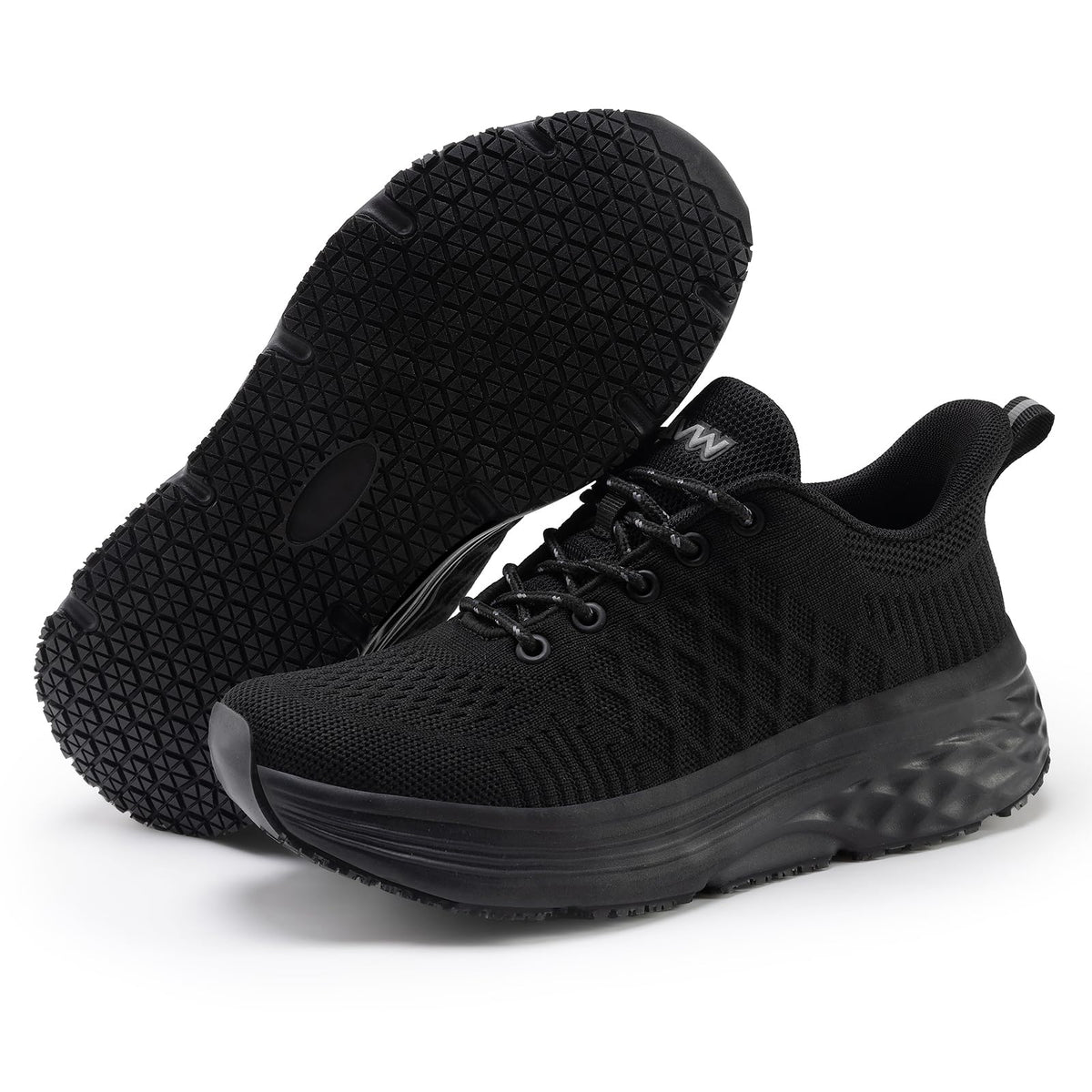 Womens Non Slip Work Shoes Walking Sneakers Food Service Kitchen Shoes