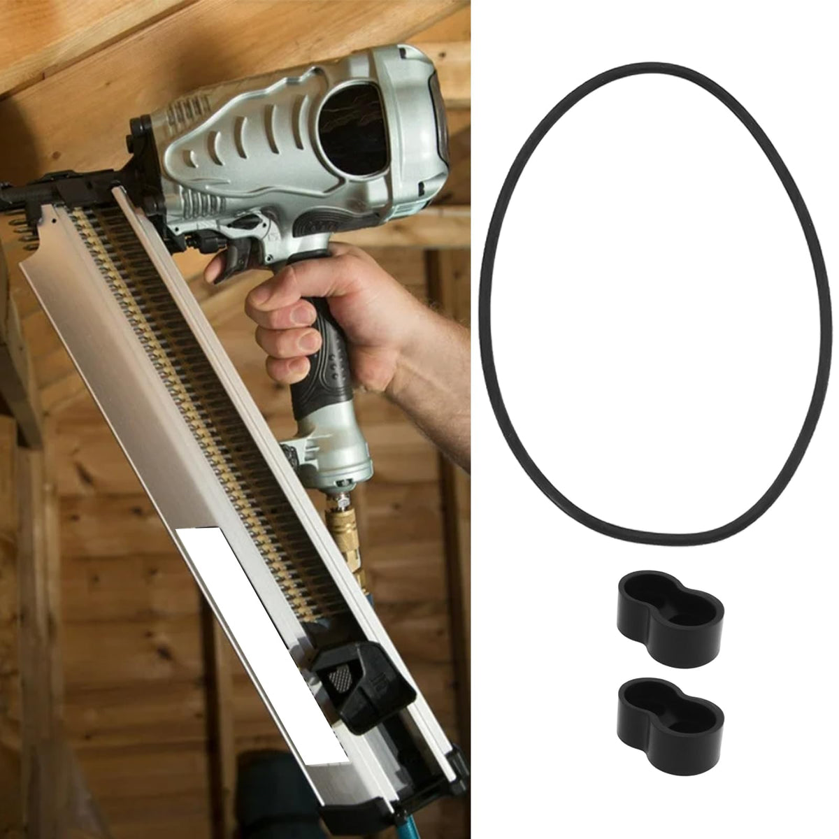 Briny River G877 O-Ring Kit Compatible with Hitachi NR83A, NR83A2, NR83AA, NR83AA2, NV83A Nail Guns