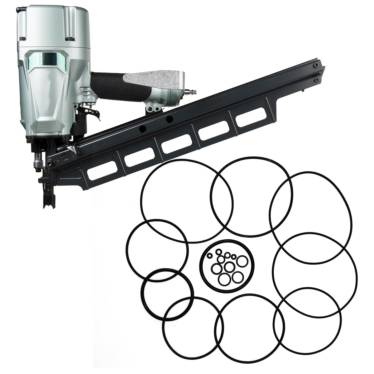 NR83A NR83A2 NR83A2S Framing Nailer O-Ring Repair Kit – Full Round Head Nail Gun Trigger Seal Replacement Set Compatible 9021NS Pneumatic Nailer