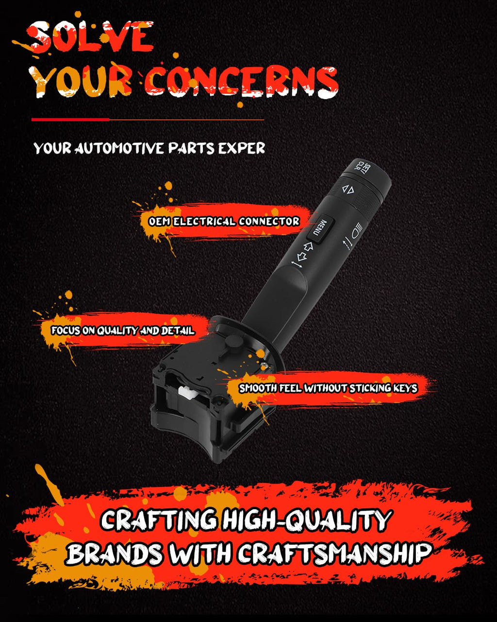 cciyu Turn Signal Switch Headlamp Fit for 2010 for Buick Allure