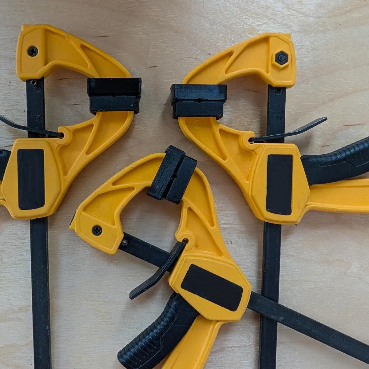 6PCS Replacement Grip Jaw Pads for Dewalt 4.5" Trigger Clamp