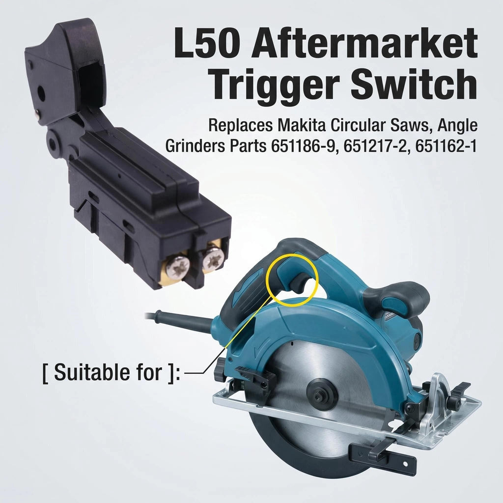 651172-0 Trigger Switch for Makita Circular Saw Angle Grinder