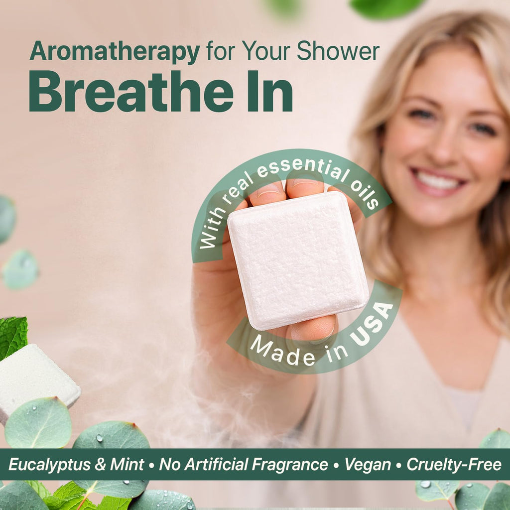 Shower Steamers Aromatherapy - USA Made with Natural Ingredients
