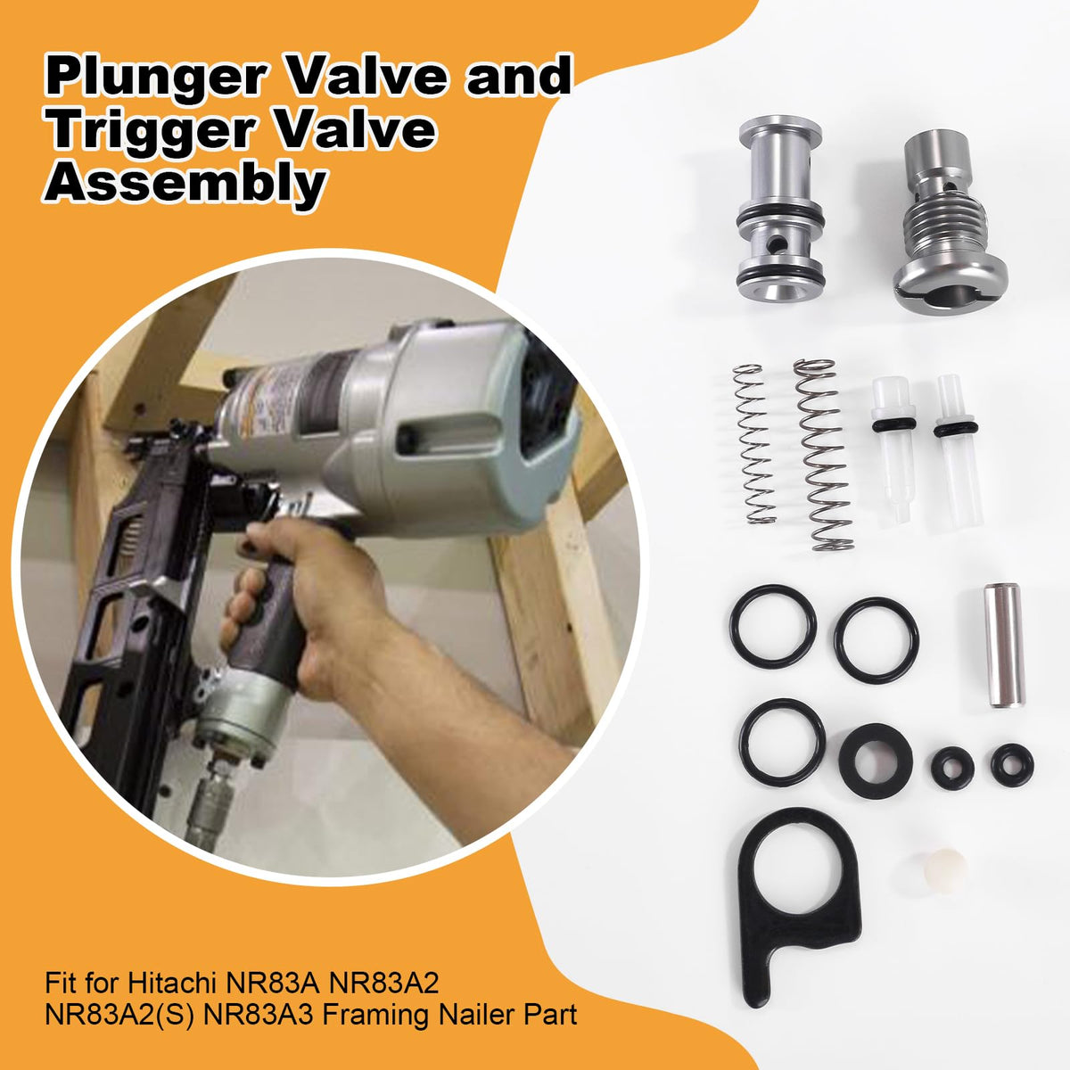 SP-P1 SP-P2 Plunger Valve Aftermarket Part Framing Nailer