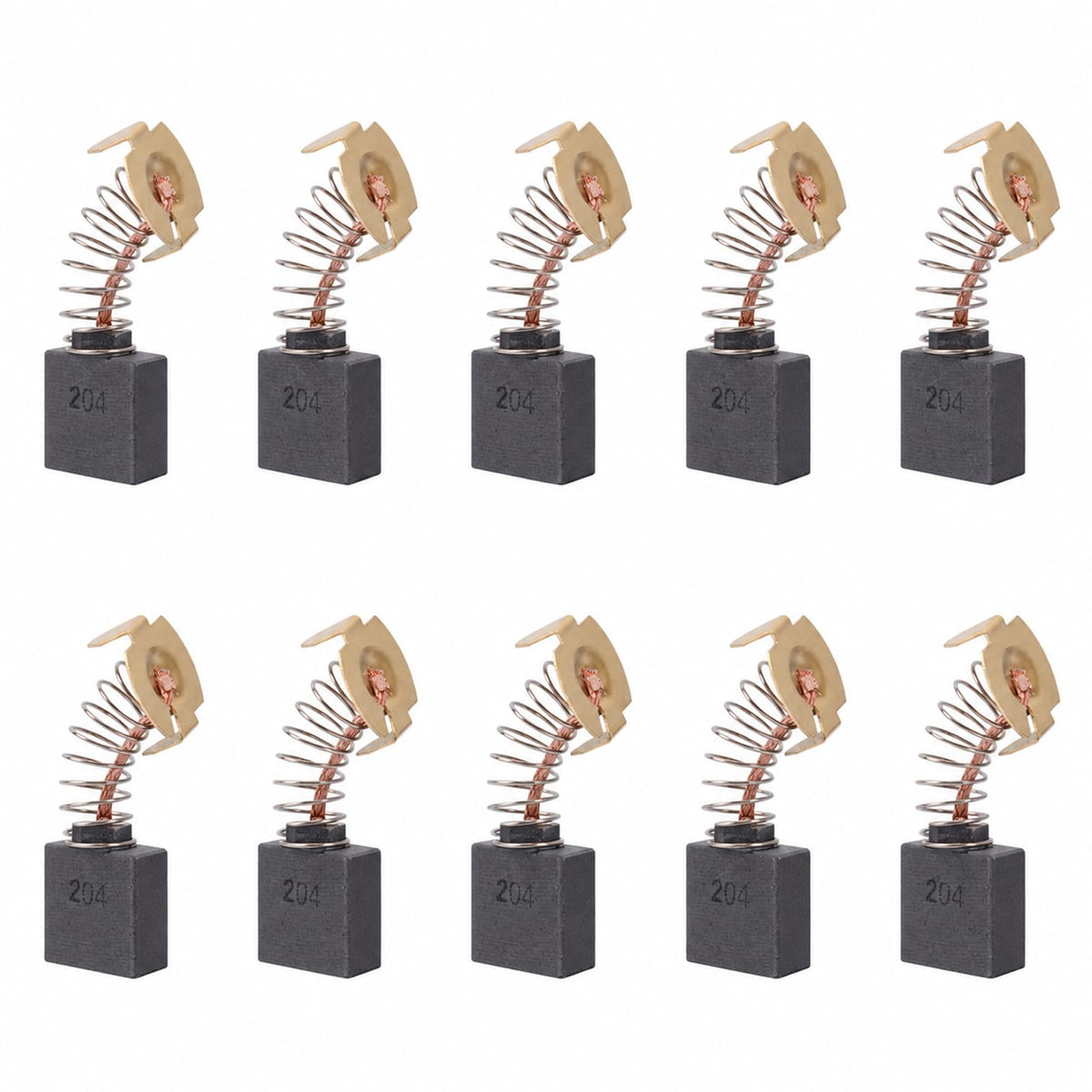 10Pack Carbon Brush Replacement Fit for Makita CB204 191953‑5 Angle Grinder