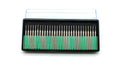 TMAX 30p 1/32" Grit 80 Coarse Diamond Burrs Glass Drill Bit Set for Dremel