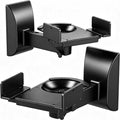 2PC Speaker Wall Mount Bookshelf Speaker Stand Surrounding Sound Bracket Swivel & Tilt for Living Room, Studio