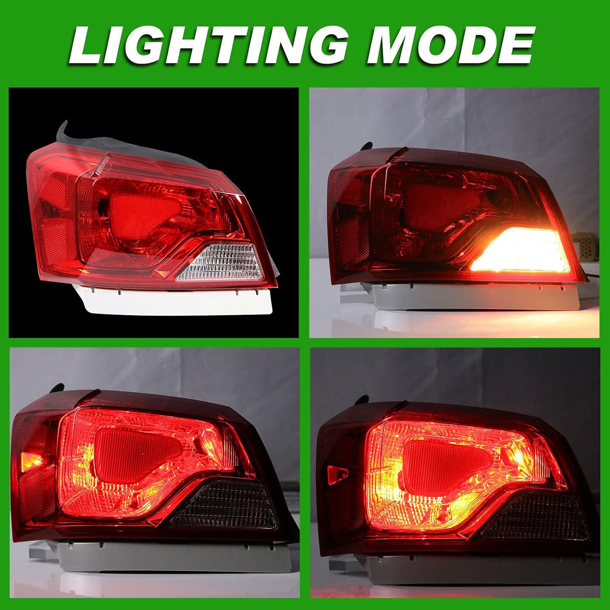 Lochnchn Tail Light Compatible with Chevy Impala 2014-2020 Left Driver Side