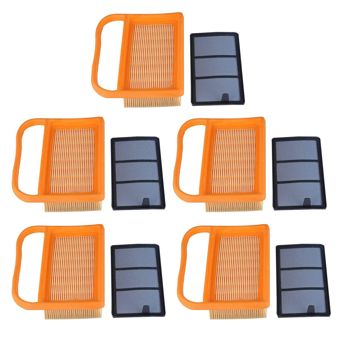 Annolai TS420 TS410 Air Filter 5 Pack for Sti-hl Concrete Cut Off Saw