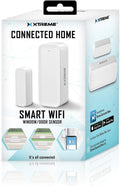 Smart Wi-Fi Window & Door Sensor, Wireless 2.4GHz Wi-Fi Door Sensor, No Hub Required, Instant Notifications, Remote