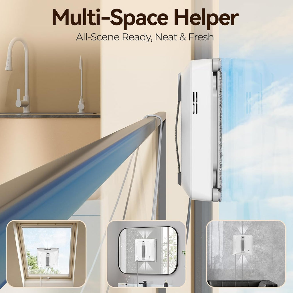 Z9Pro Window Cleaning Robot,with 4 Sprayers