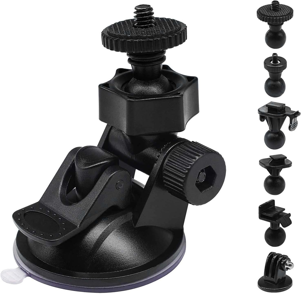 S30 Dash Cam Suction Mount (2nd Gen) with 10pcs Joints for REXING,Z-Edge,Old Shark,YI,KDLINKS,Falcon