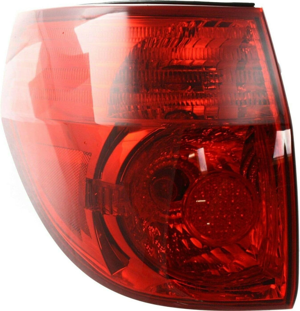 Tail Light For 2006 2007 2008 2009 2010 Toyota Sienna - Fits Driver Side - Tail Light Assembly Includes Lens and Housing - Replacement For 81560-AE020