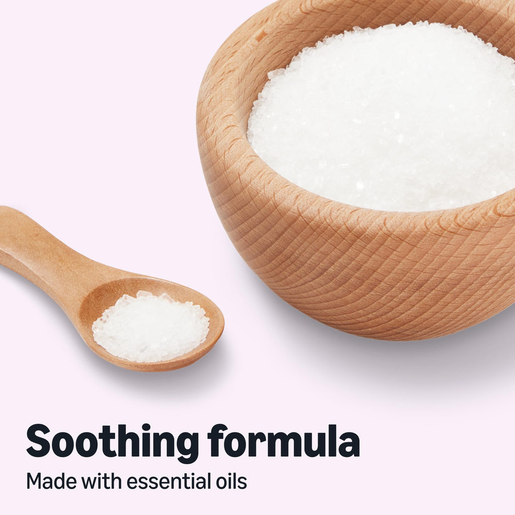 Epsom Salt Soaking Aid, Lavender Scented, 3 Pound, 6-Pack (Previously Amazon Basics)