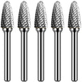 OSIDU Tungsten Carbide Rotary Burr Bit 1/4" Shank SF-3 Die Grinder Bits