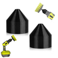 Triangle Drive to 1/4" Hex Adapter Compatible with Ryobi Power Scrubbers